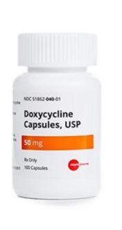 Doxycycline Monohydrate 50mg PER CAPSULE