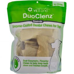 DuoClenz Enzyme-Coated Dental Chews Large 30 Count