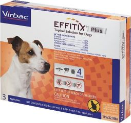 Effitix Plus for Dogs 11 to 22 lbs 3 Month