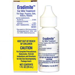 Eradimite Ear Mite Treatment 1oz