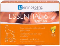 Dermoscent Essential 6 Spot-On Skin Care Medium Dog 4 Count