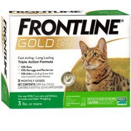 Frontline Gold For Cats/Kittens 3 Month