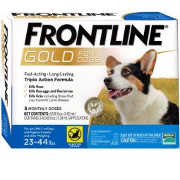 Frontline Gold  For Medium Dogs (23-44 lbs) 3 Month