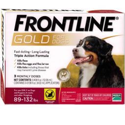 Frontline Gold For XLarge Dogs (89-132 lbs) 3 Month