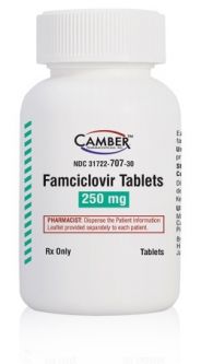 Famciclovir 250mg PER TABLET