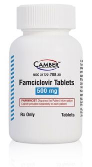 Famciclovir 500mg PER TABLET