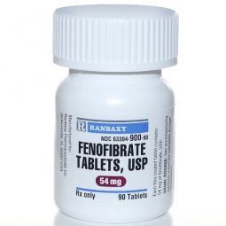 Fenofibrate 54mg 90 Tablets