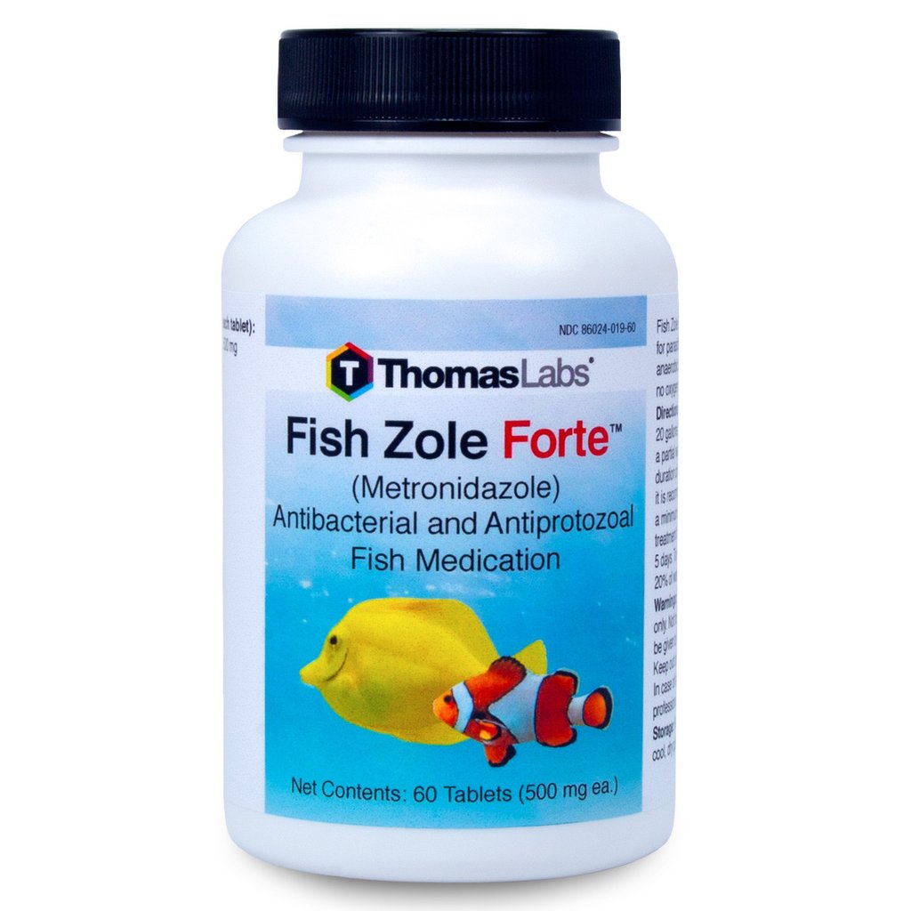 Fish Zole Forte (Metronidazole) 500mg 100 ct