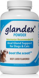 Glandex Anal Gland Support Beef Liver Powder 5.5oz