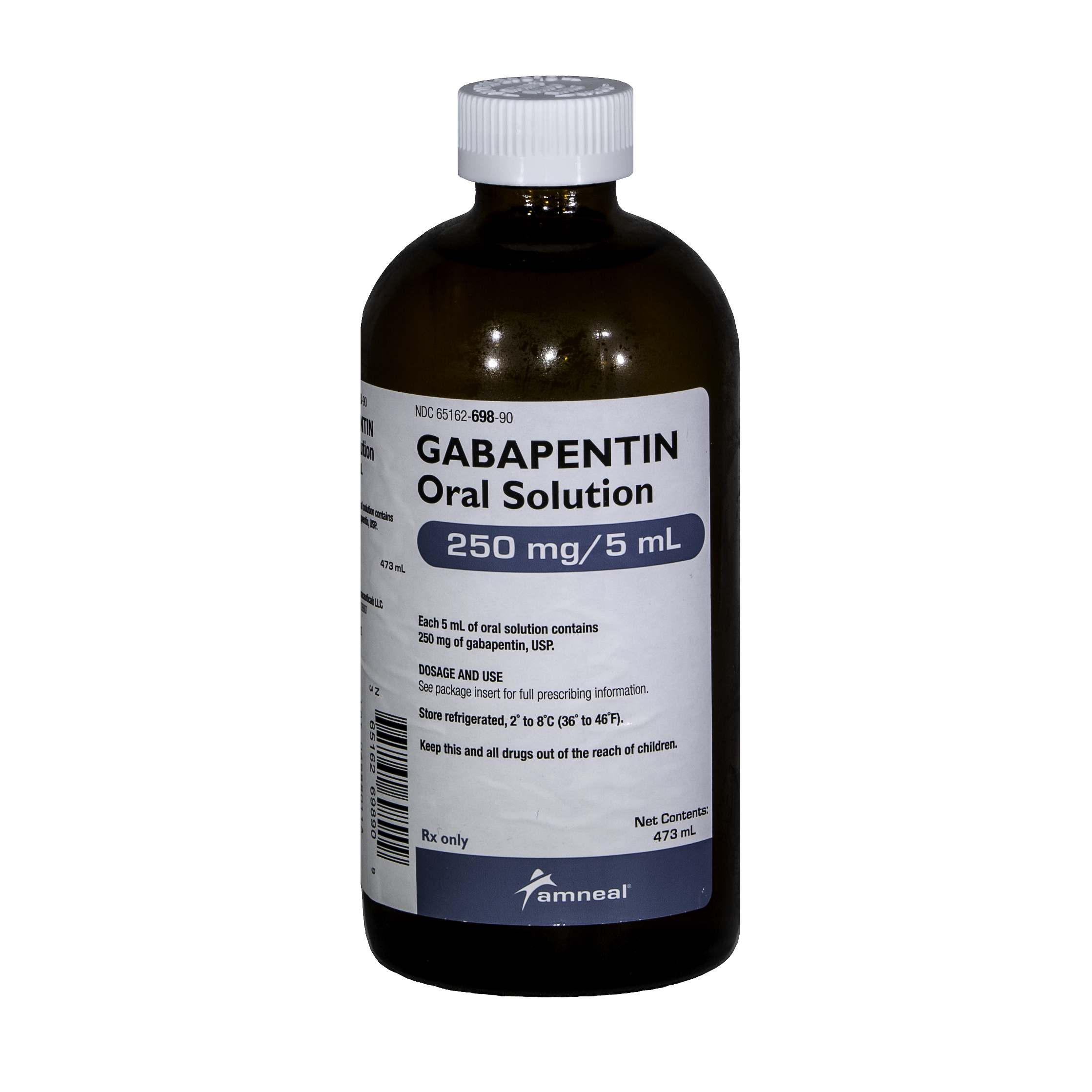 Gabapentin Solution 250mg/5mL 473mL (NO XYLITOL) ubicaciondepersonas
