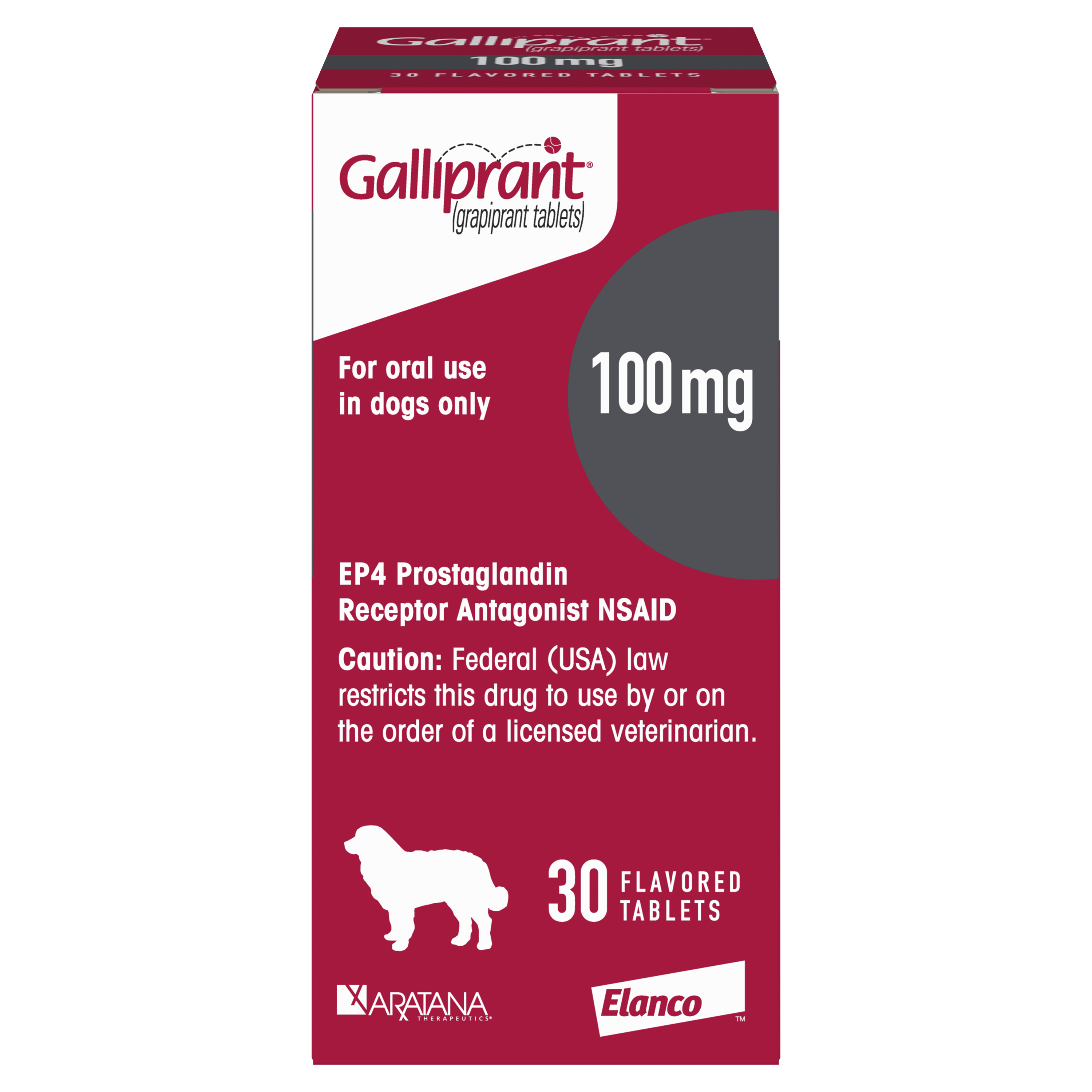Galliprant Tablets for Dogs 100mg 30 Count