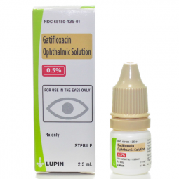 Gatifloxacin Ophthalmic Solution 0.5% 2.5mL