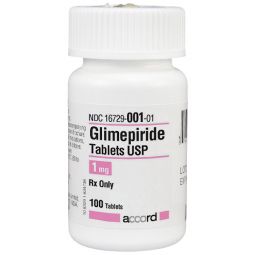 Glimepiride 1mg 100 Tablets