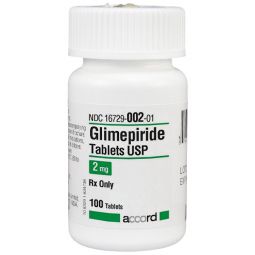 Glimepiride 2mg 100 Tablets