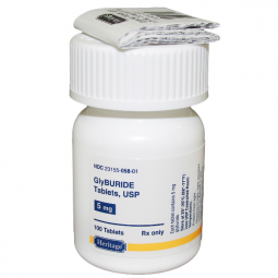 Glyburide 5mg 100 Tablets