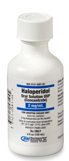 Haloperidol Oral Solution Concentrate 2mg/mL 120mL