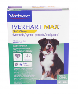 6 MONTH Iverhart Max Soft Chew 25-50 lbs