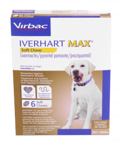6 MONTH Iverhart Max Soft Chew 51-100 lbs