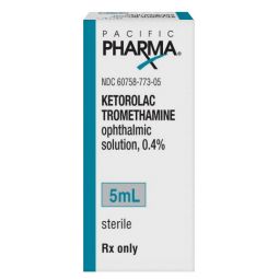 Ketorolac Tromethamine Ophthalmic Solution 0.4% 5mL