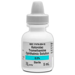 Ketorolac Tromethamine Ophthalmic Solution 0.5% 5mL