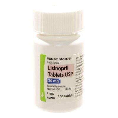 Lisinopril 30 Mg Per Tablet