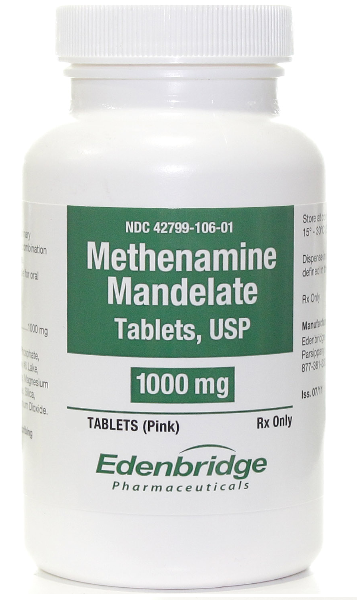 Methenamine Mandelate 1GM PER TABLET