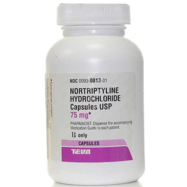 Nortriptyline 75mg Per Capsule