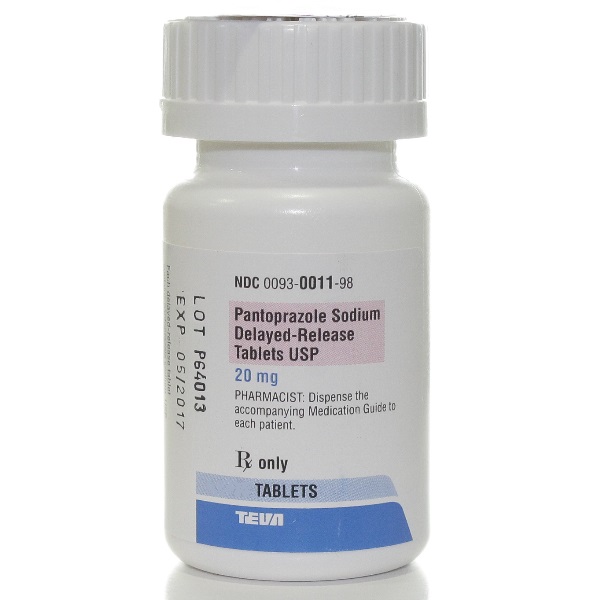 Pantoprazole 20mg PER TABLET