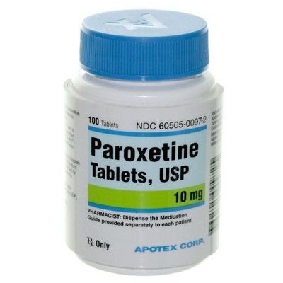 Paroxetine 10mg PER TABLET