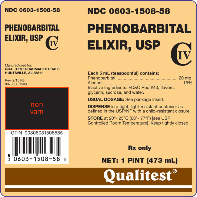 Phenobarbital Elixir 20mg/5mL 473ML