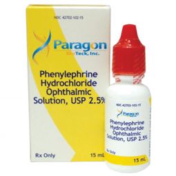 Phenylephrine HCl Ophthalmic Solution 2.5% 15mL