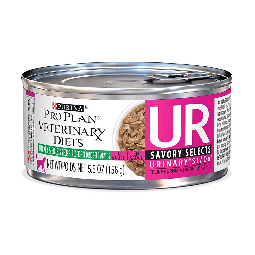 Purina Pro Plan Veterinary Diets UR St/Ox Savory Selects Cat Turkey & Giblet Recipe 5.5 oz (24 Cans)