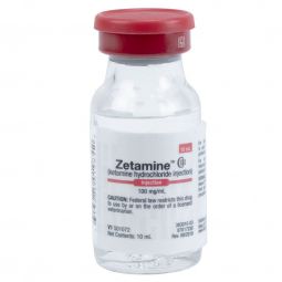 Zetamine (Ketamine HCl 100mg/mL) 10mL Vial