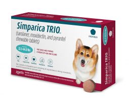 Simparica Trio 22-44 lbs 1 Tablet
