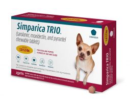 Simparica Trio 2.8-5.5 lbs 1 Tablet