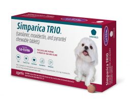 Simparica Trio 5.6-11 lbs 1 Tablet