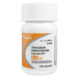 Tamsulosin HCl 0.4mg 100 Capsules