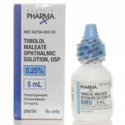 Timolol Maleate Ophthalmic Solution 0.25% 5mL