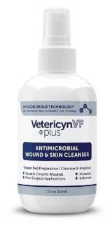 Vetericyn Plus VF Antimicrobial Wound and Skin Cleanser 3 oz