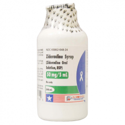 Zidovudine Syrup 50mg/5mL 240mL Bottle