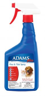 Adams Plus Flea and Tick Spray 32 oz
