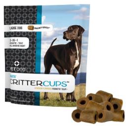 Advita CritterCups Probiotic Treat & Pill Masking for Large Dogs, Chicken Flavor, 30 Count