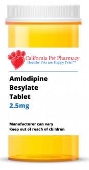 Amlodipine Besylate 2.5mg PER TABLET