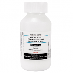 Amoxicillin Oral Suspension 400mg/5mL 100mL