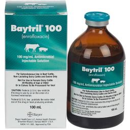 Baytril 100 Inj 100mL