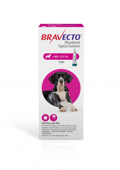 Bravecto Topical Solution for Dogs 88 - 123 lbs (4 Dose)