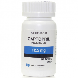 Captopril 12.5mg 100 Tablets