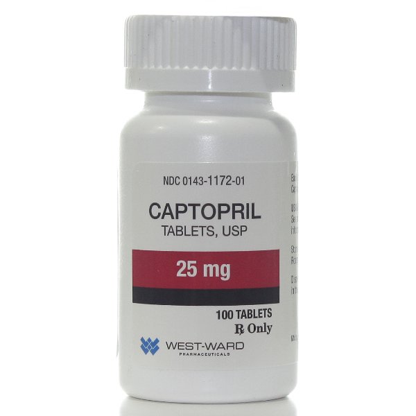 Captopril 25mg 100 Tablets