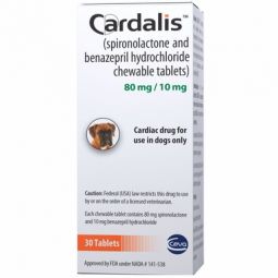 Cardalis Chewable Tablets 80mg/10mg 30 Count