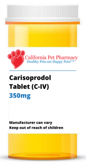 Carisoprodol 350mg PER TABLET